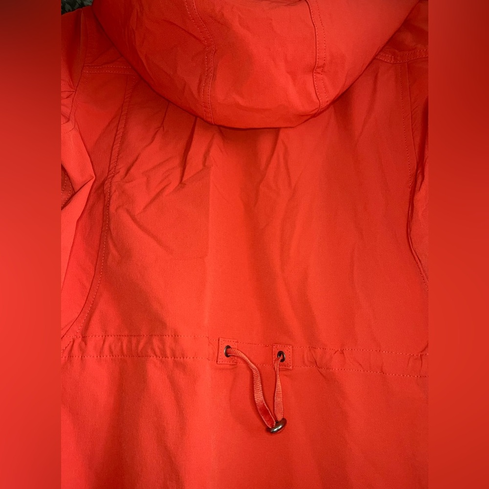 Duluth Rain jacket coral orange Medium perfect condition - Picture 9 of 10